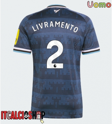 Newcastle United Tino Livramento #2 Seconda Maglia 2026-27 Manica Corta
